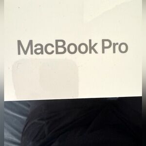 Brand new still in plastic 2022 Apple MacBook Pro 13 inch screen